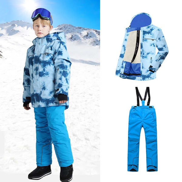 Phibee Little Adventurer Schneejacken- und Hosen-Set für Jungen
