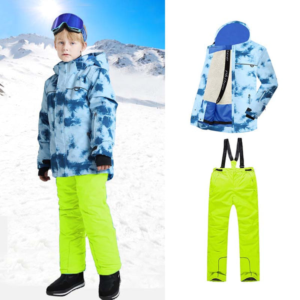 Phibee Little Adventurer Schneejacken- und Hosen-Set für Jungen