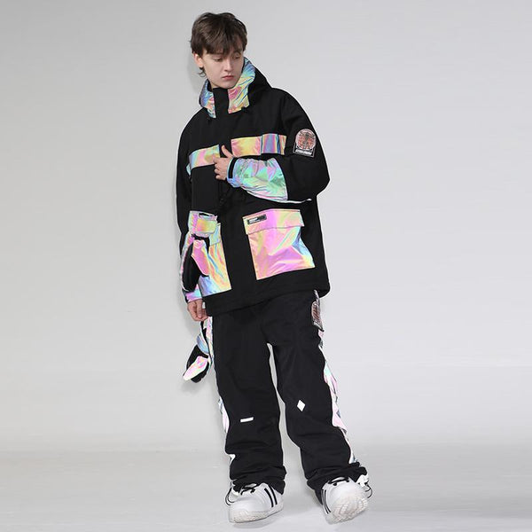 Unisex Gsou Snow Venture Neon Glimmer Schneejacke & -hose Set
