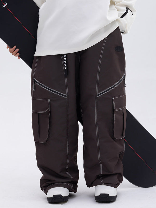 Mountain Chill Streetstorm Oversize Baggy Schneehose für Damen