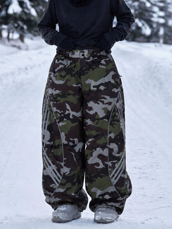 Nightline Park Rider Reflective Curve Baggy Snowboardhose für Damen