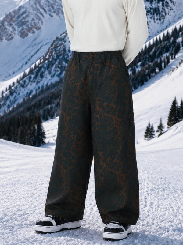 Herren Allzweck-Snowboardhose im urbanen Stil, strapazierfähig, locker geschnitten
