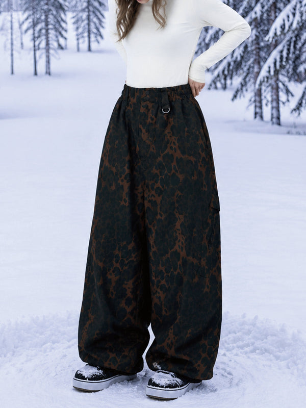 Damen Allzweck-Snowboardhose Urban Vibe Strapazierfähige Freestyle Baggy Hose
