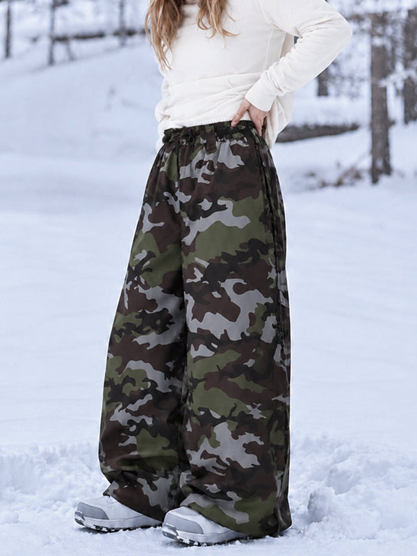 Damen Allzweck-Snowboardhose Urban Vibe Strapazierfähige Freestyle Baggy Hose