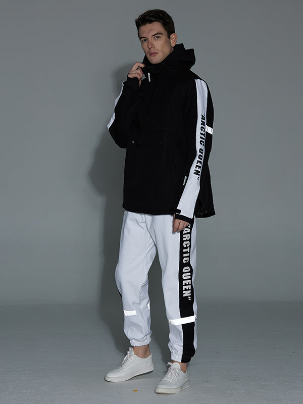 Arctic Queen Winter Guide Stripe reflektierende Schneeanzüge für Herren