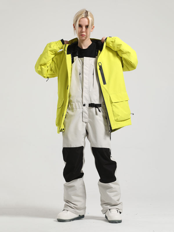 Gsou Snow Winter Ranger Cargo-Schneejacke & Latzhose für Damen (Set)