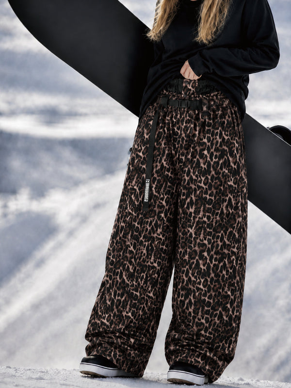 Hyper Beast Damen-Snowboardhose, strapazierfähig, vielseitig, Freestyle, Baggy-Design