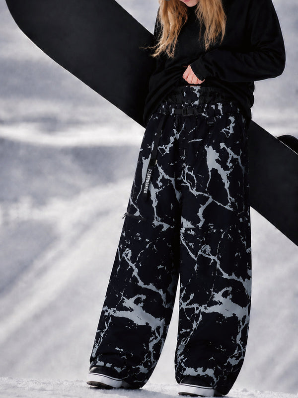 Urban Storm Damen-Snowboardhose, strapazierfähig, Utility, Freestyle, Baggy