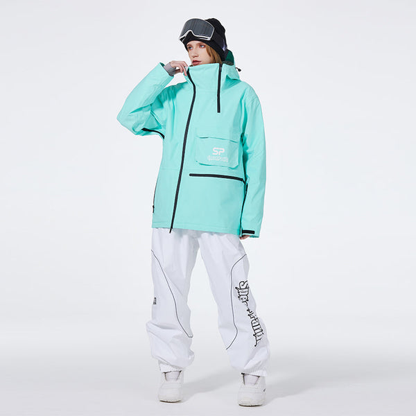 Damen SpeedPanda Mountain Unisex Alpine GlacierPro Extreme Schneeanzug