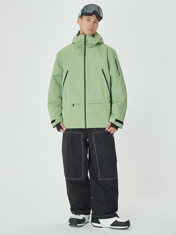 Mountain Breaker Anorak-Schneejacke und Freestyle-Skihose für Herren (Set)