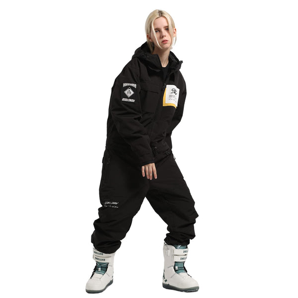 Gsou Snow Bridget Glimmer Light Einteiler-Schneeanzug für Damen, Ski-Overall