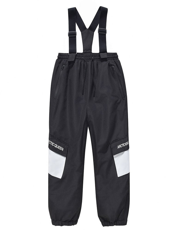 Unisex-Schneehose für Kinder und Bergliebhaber, wasserdicht, Ski-Latzhose
