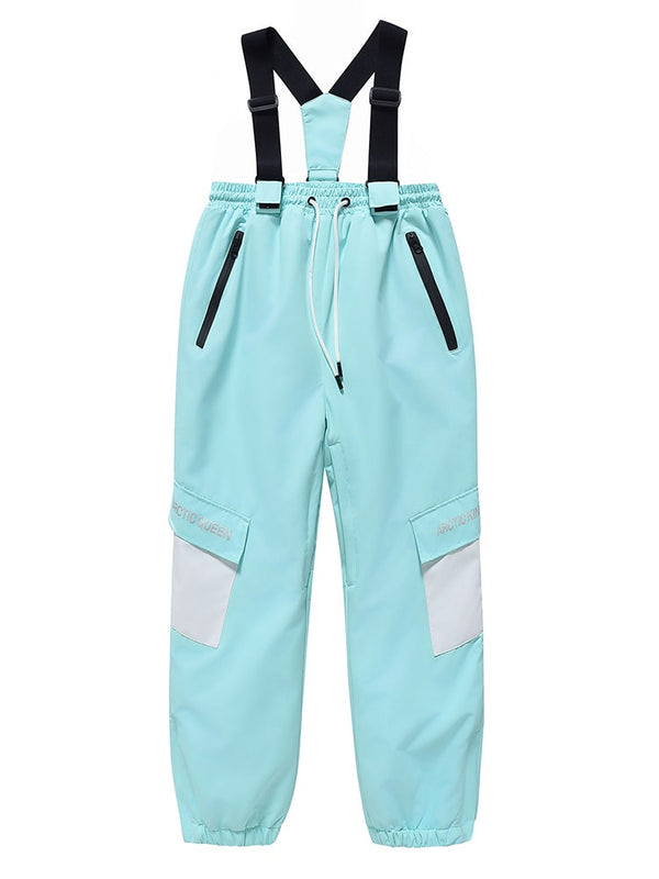 Unisex-Schneehose für Kinder und Bergliebhaber, wasserdicht, Ski-Latzhose