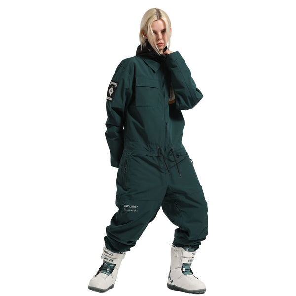 Gsou Snow Bridget Glimmer Light Einteiler-Schneeanzug für Damen, Ski-Overall