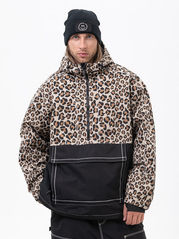 Men's All Season Mountain Vibe Streetstorm Pullover Camo Snowboard Jacket