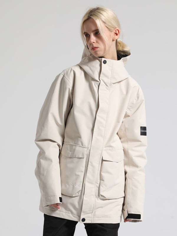 Gsou Snow Winter Force Cargo Snowboardjacke für Damen