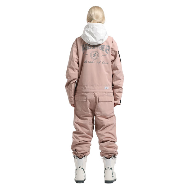 Gsou Snow Bridget Glimmer Light Einteiler-Schneeanzug für Damen, Ski-Overall