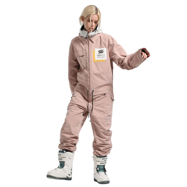 Gsou Snow Bridget Glimmer Light Einteiler-Schneeanzug für Damen, Ski-Overall