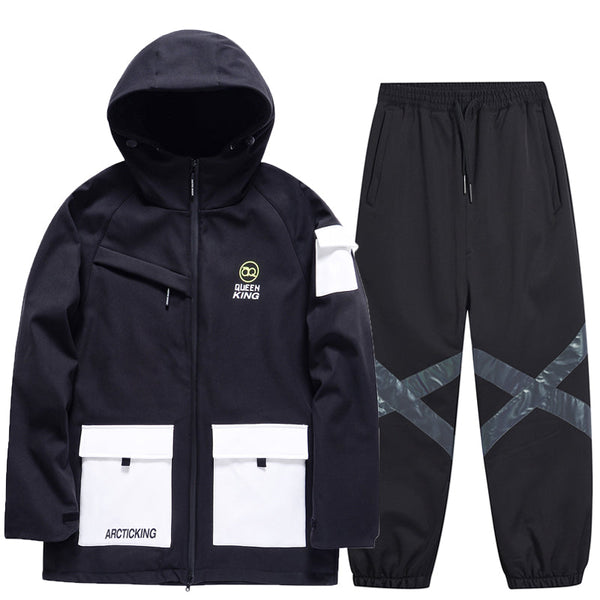 Arctic King & Queen Damen-Skijacken und -hosen für Bergabenteuer