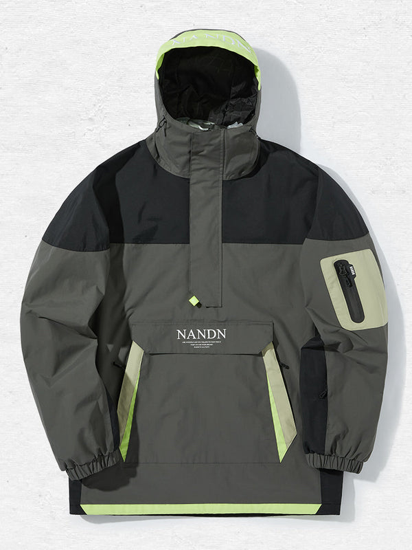 Damen Nandn Mountain Love Top Fashion Anorakjacke