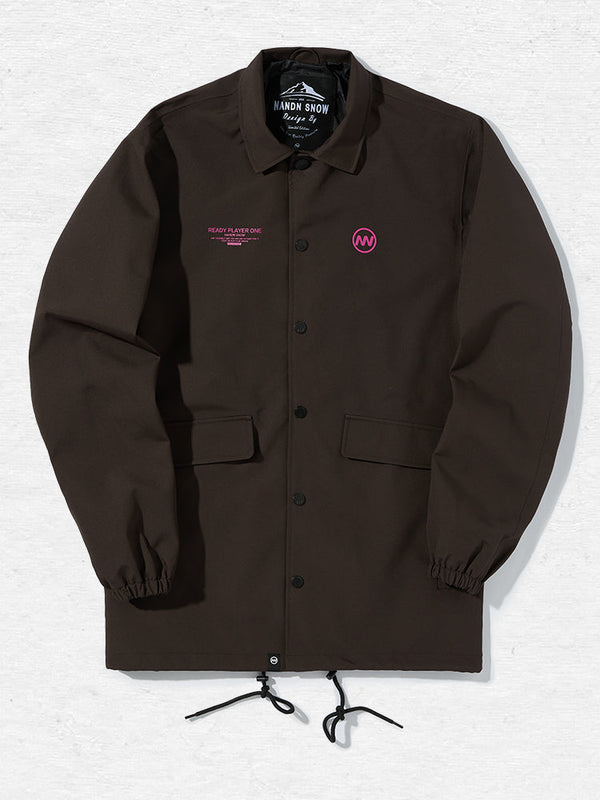 Damen-Coachjacke im Basic-Stil von Nandn
