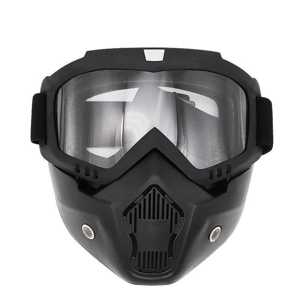 Winter Ranger Unisex-Schneebrille mit abnehmbarer Gesichtsmaske
