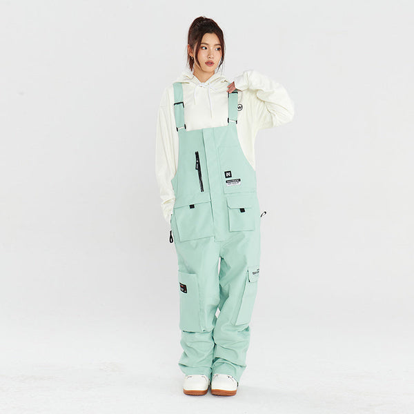Nandn Pockets Fun Snowboard-Latzhose für Herren