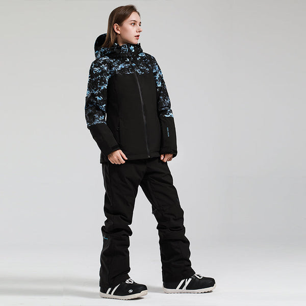 Gsou Snow Damen-Abfahrts-Winterschneeanzug