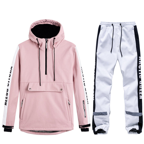 Arctic Queen Winter Guide Stripe reflektierende Schneeanzüge für Damen