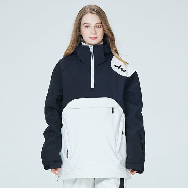 Arctic Queen Mountain Star Color Block Anorak-Schneejacke für Damen