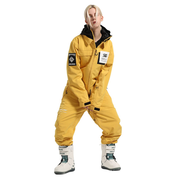 Gsou Snow Bridget Glimmer Light Einteiler-Schneeanzug für Damen, Ski-Overall