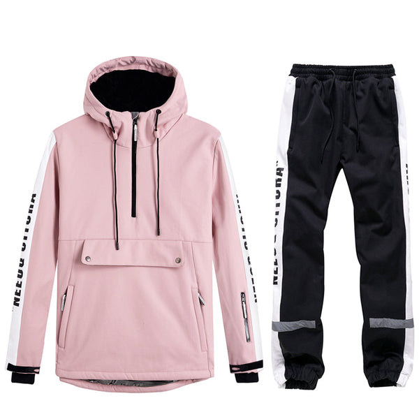 Arctic Queen Winter Guide Stripe reflektierende Schneeanzüge für Damen