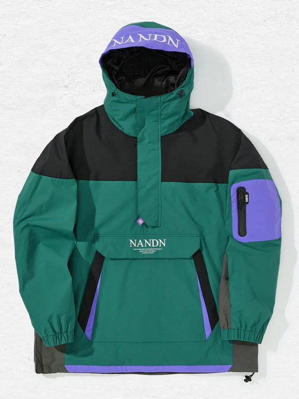 Herren Nandn Mountain Love Top Fashion Anorakjacke