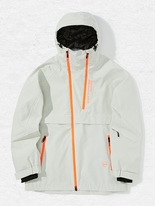 Nandn Candy Snow Oversize-Skijacke für Herren
