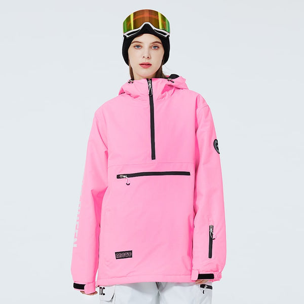WinterPeak SnowGuard Herren-Anorakjacke mit halbem Reißverschluss