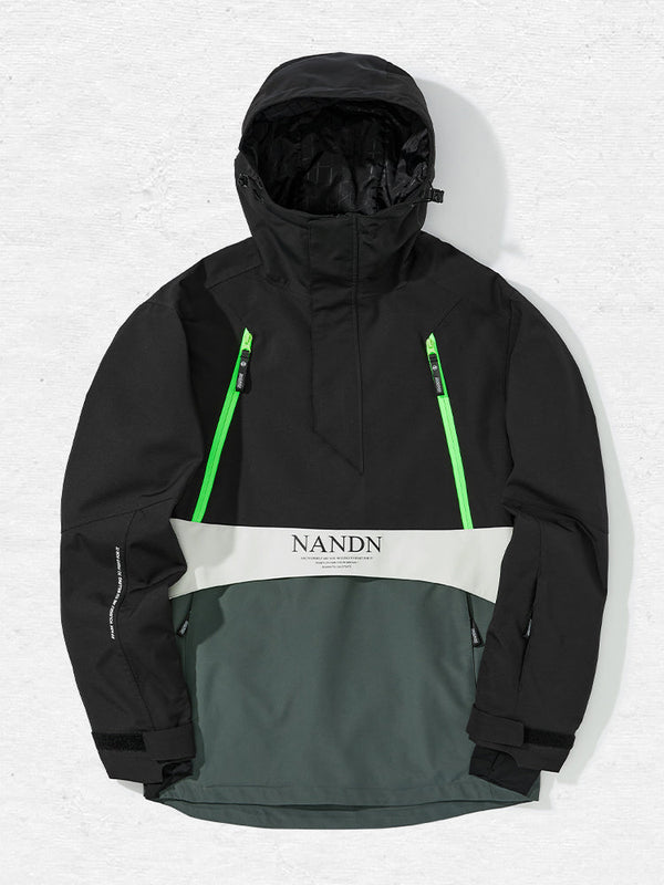 Nandn Happy Holidays Snowboard-Anorakjacke für Herren