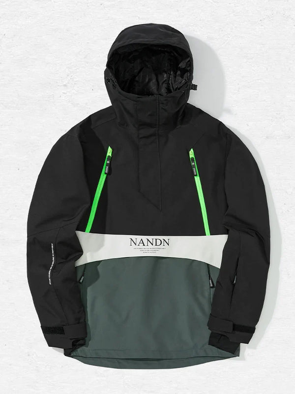 Damen-Snowboard-Anorakjacke Nandn Happy Holidays