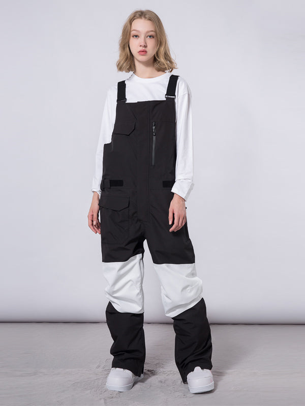 Mutu Snow Winter Moment Block Schnee-Latzhose für Damen