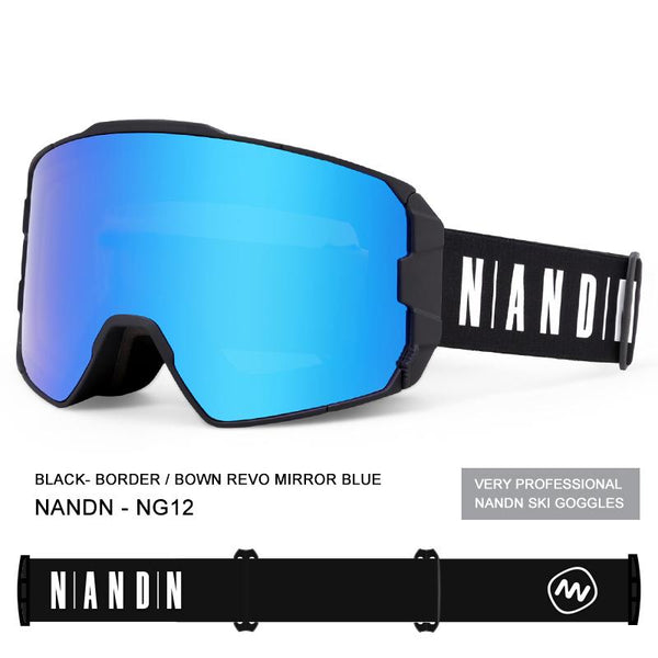 Nandn Unisex Optics Winter Mountain Fashion Snowboard Frameless Ski Goggles