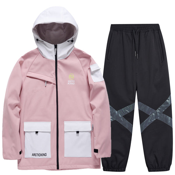 Arctic King & Queen Herren-Skijacken und -hosen für Bergabenteuer