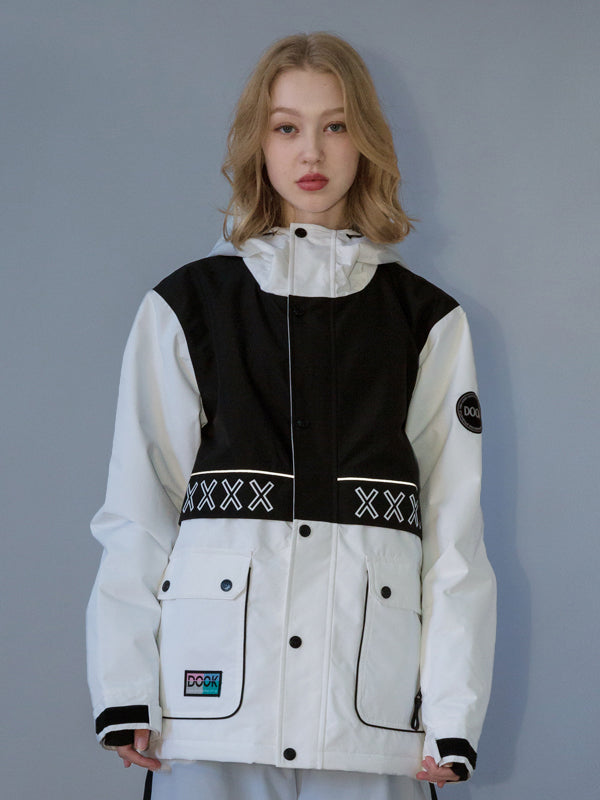 Dook Snow Winter Land Cargo Snowboardjacke für Damen