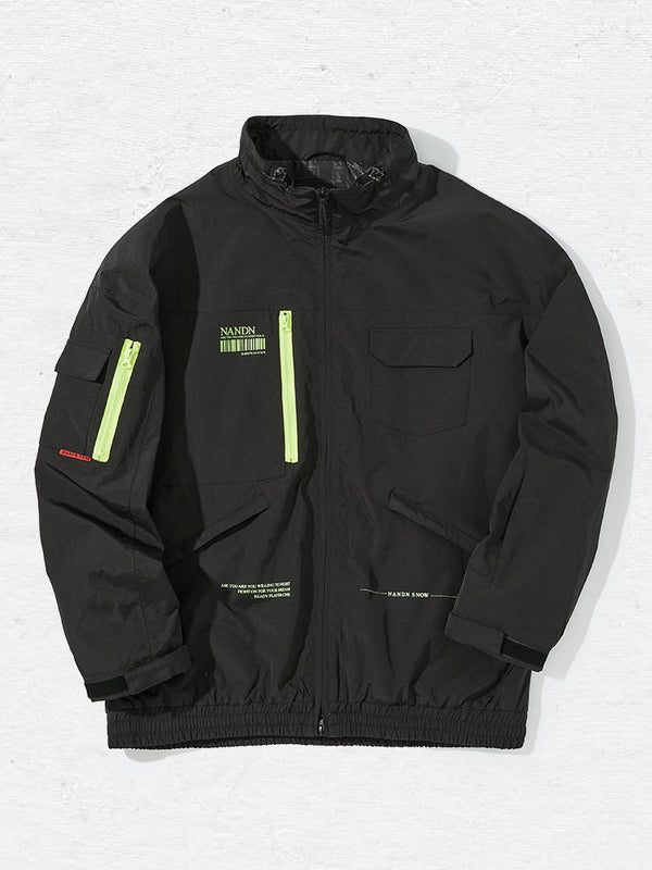 Nandn DWR Atmungsaktive Snowboardjacke für Herren