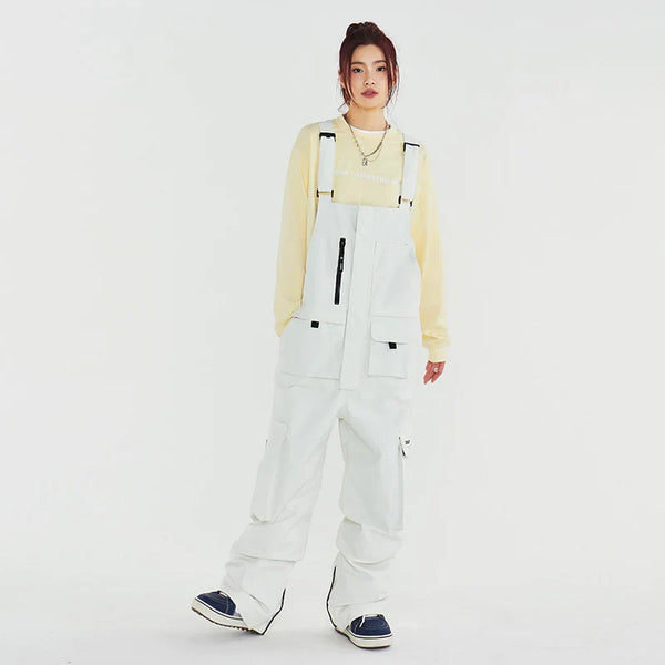 Damen Nandn Pockets Fun Snowboard-Latzhose