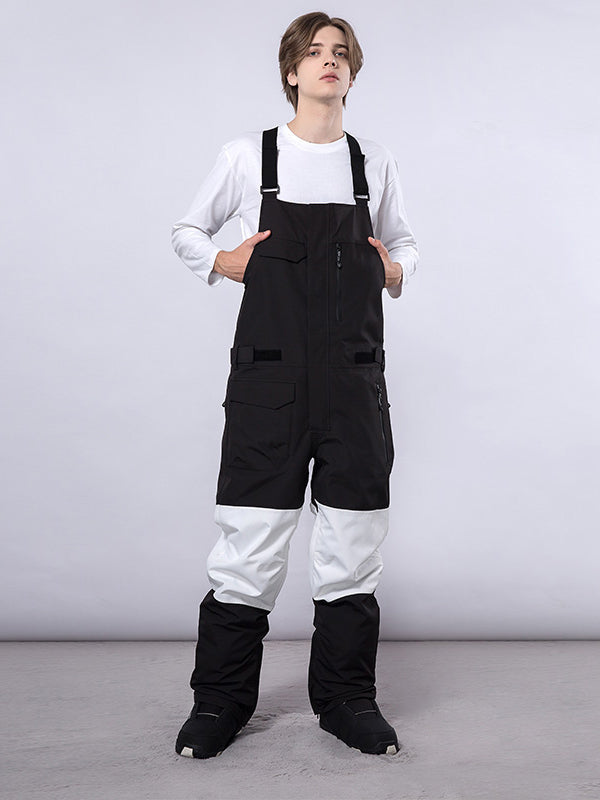 Mutu Snow Winter Moment Block Schnee-Latzhose für Damen
