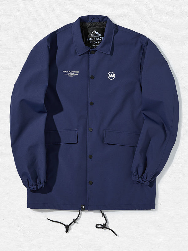Herren-Coachjacke im Basic-Stil von Nandn