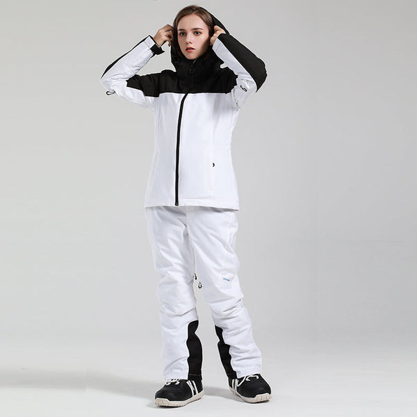 Gsou Snow Damen-Abfahrts-Winterschneeanzug