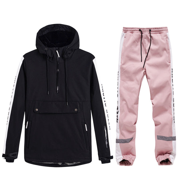 Arctic Queen Winter Guide Stripe reflektierende Schneeanzüge für Damen