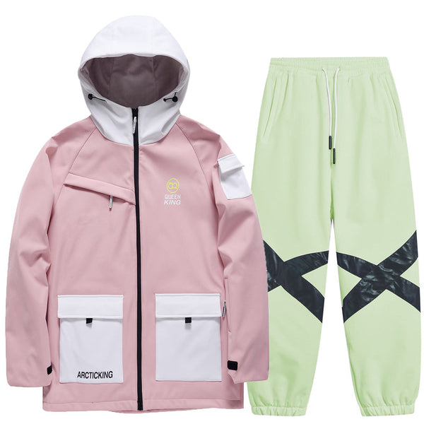 Arctic King & Queen Damen-Skijacken und -hosen für Bergabenteuer