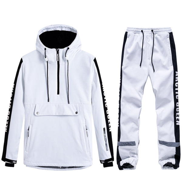 Arctic Queen Winter Guide Stripe reflektierende Schneeanzüge für Damen