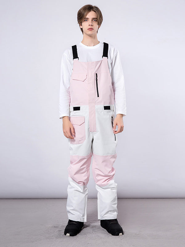 Mutu Snow Winter Moment Block Schnee-Latzhose für Damen